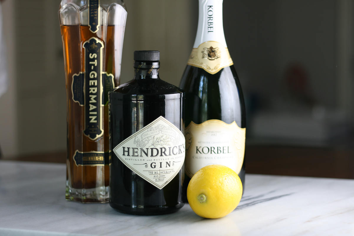 Labor Day cocktail: French 75 with a twist