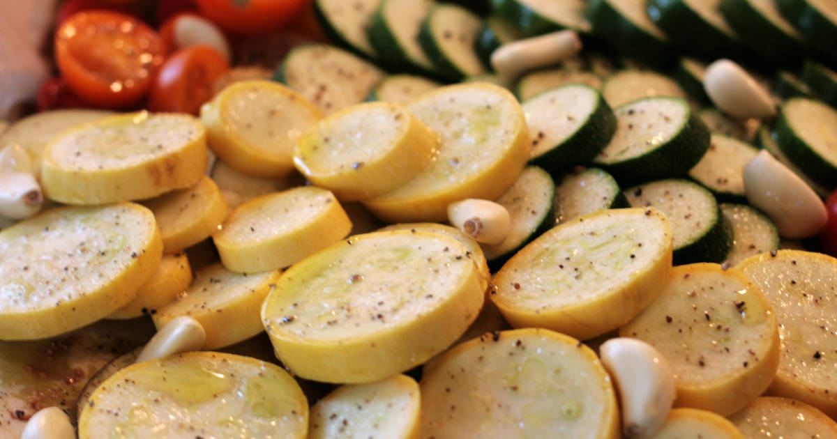 Simpe Roasted Vegetables - Preparation