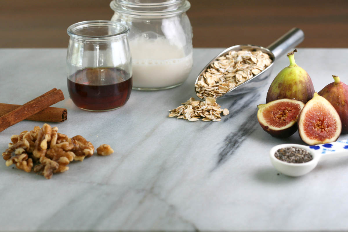 Ingredients: Walnuts, Fig, Cinnamon, Almond Milk, Maple Syrup